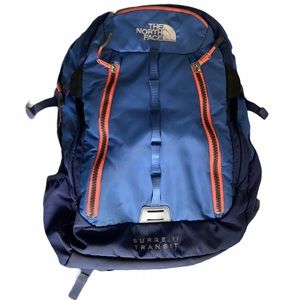The NorthFace Backpack mega pockets